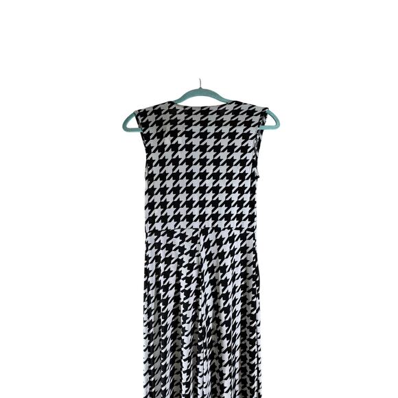 GoodTimeUSA Houndstooth V-Neck Jumpsuit – NWOT – Size Medium - Picture 7 of 8